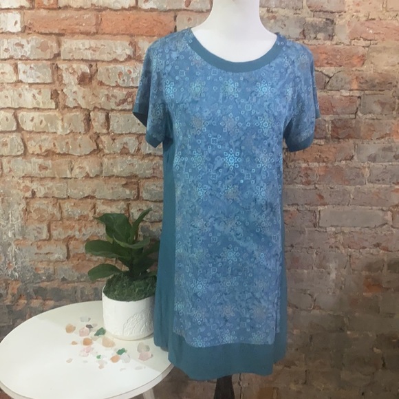 Go Fish Batik Print Dress ~ Small - Picture 3 of 11